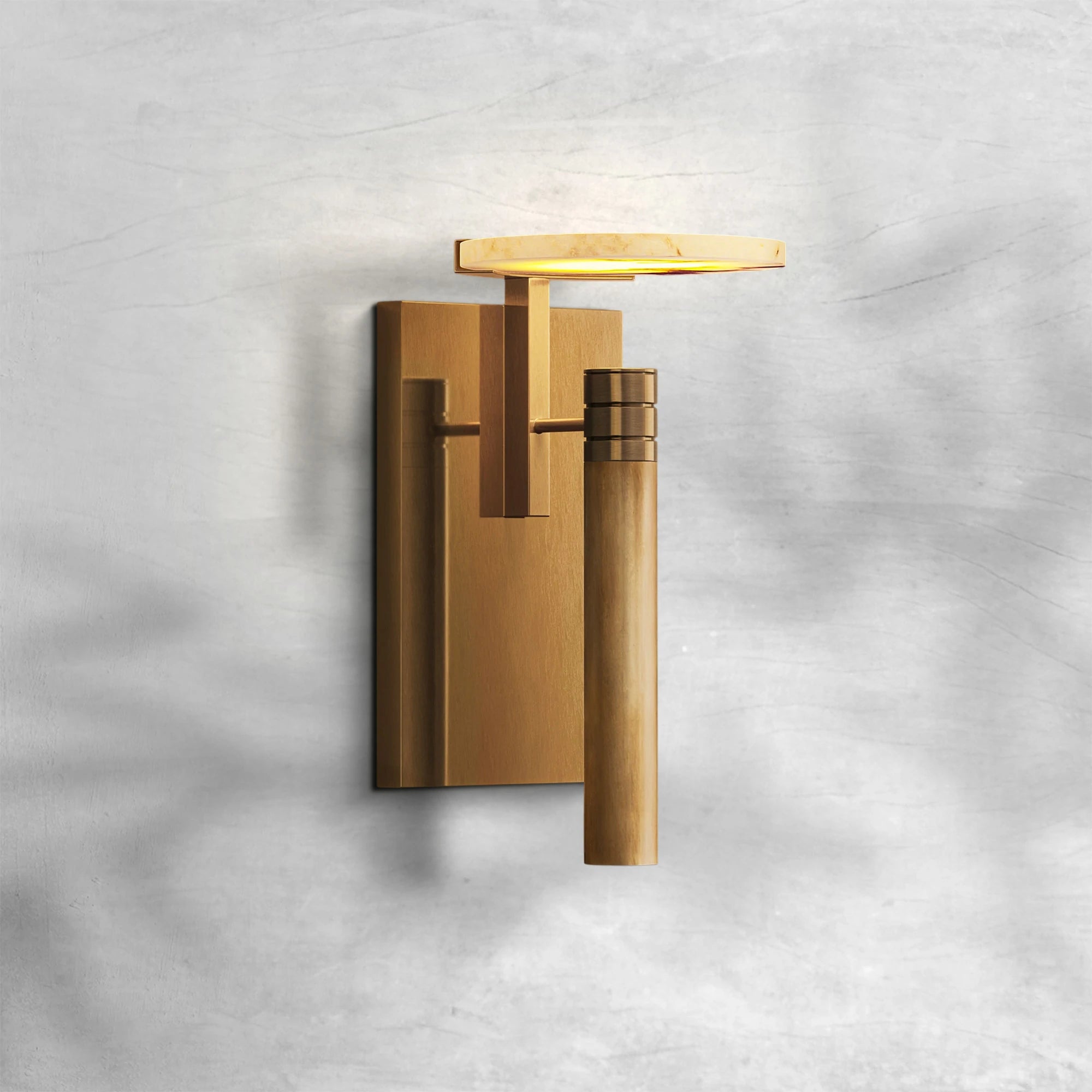 Lumora Disc Sconce