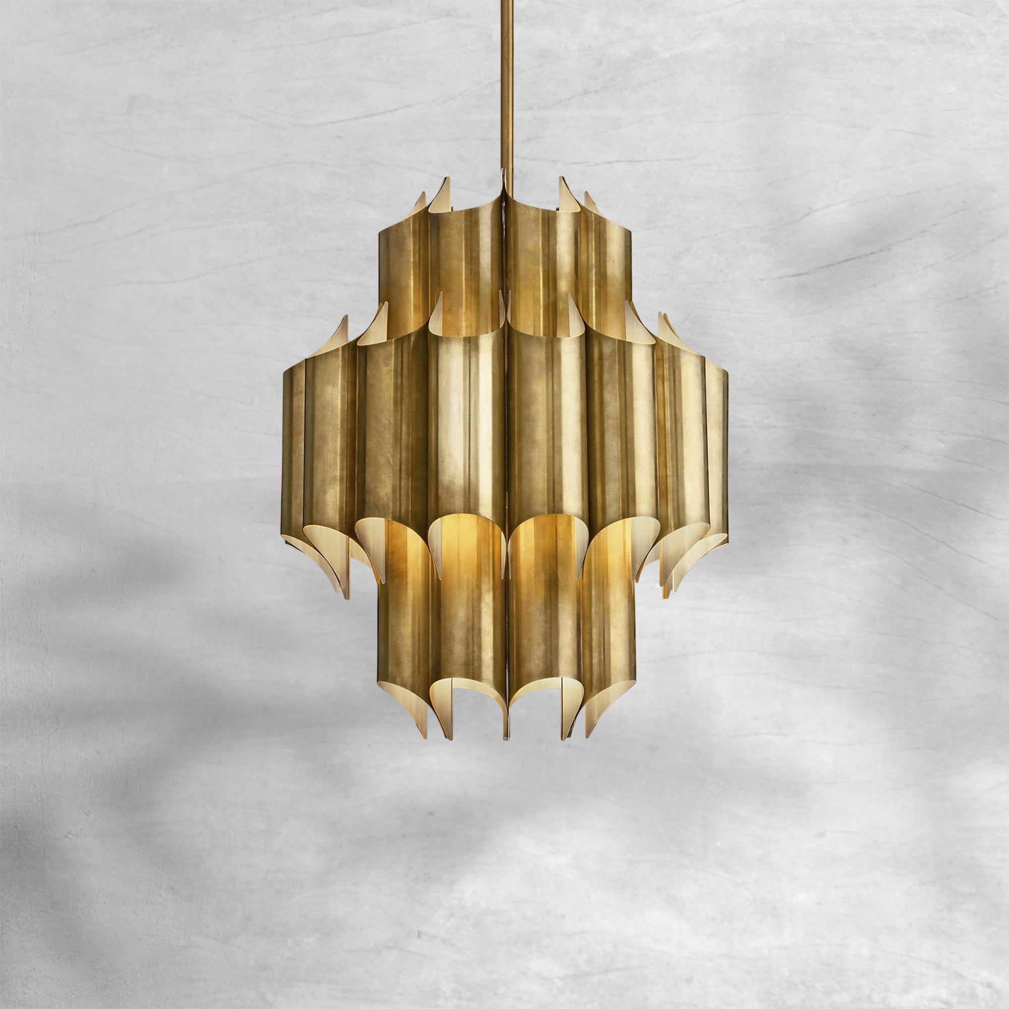 Cathedr Chandelier 24"