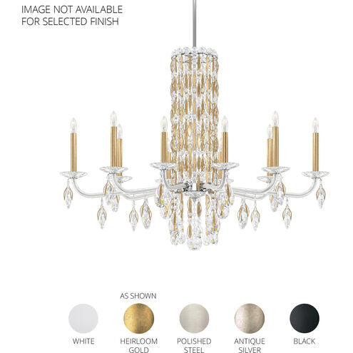 Siena 10 lights Crystal Chandelier 40"