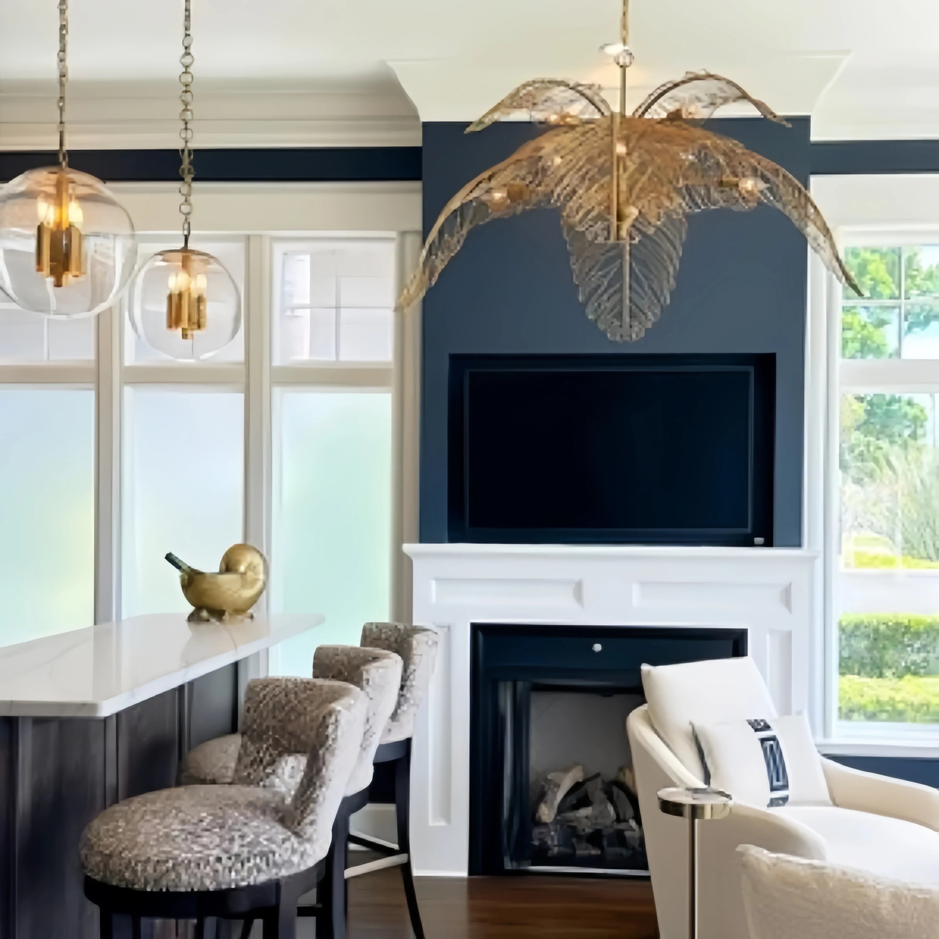 Taormina Brass Chandelier