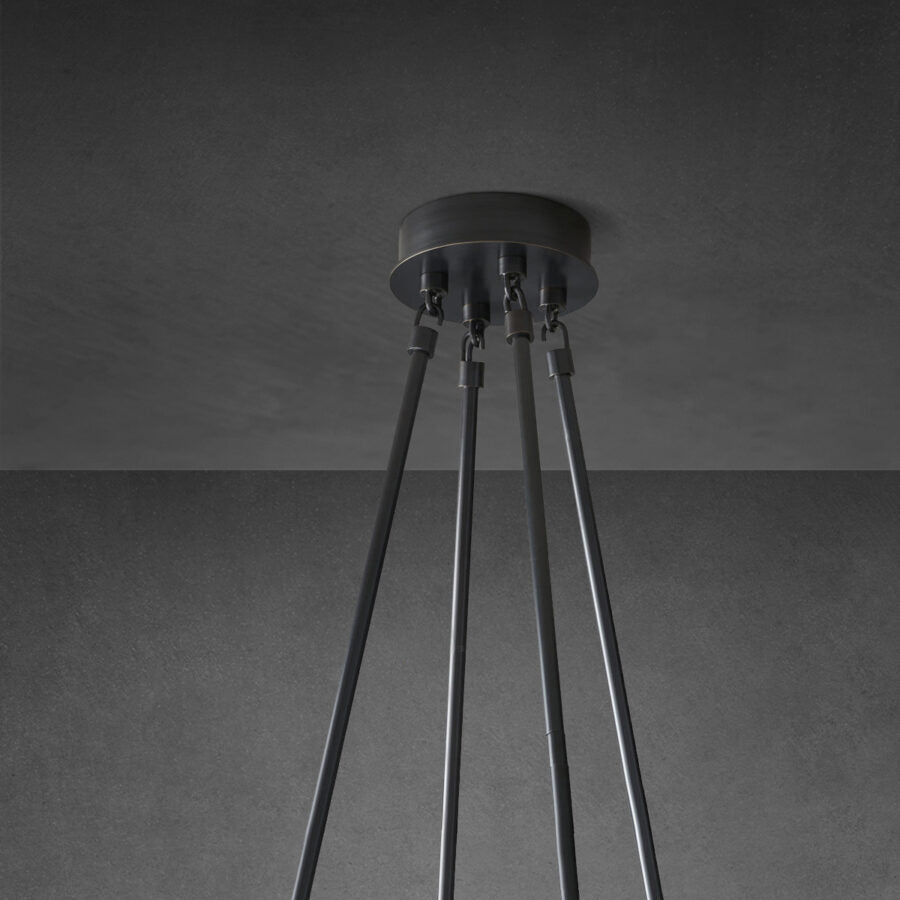 Torcho Round Chandelier 70"
