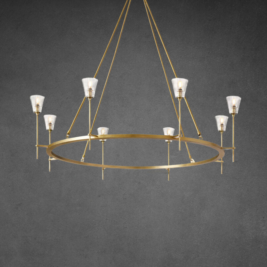 Torcho Round Chandelier 58"