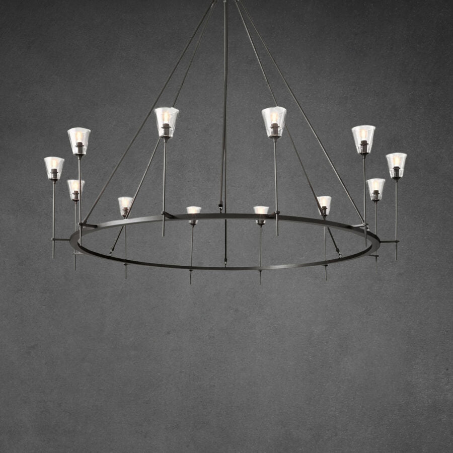 Torcho Round Chandelier 70"