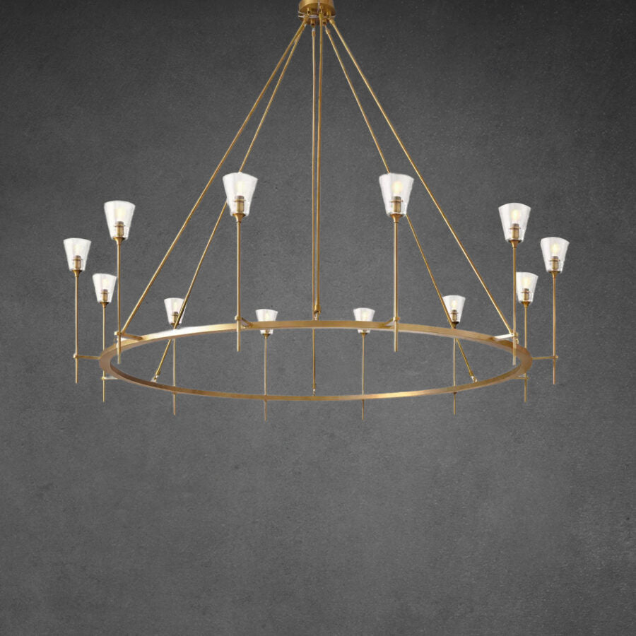 Torcho Round Chandelier 70"